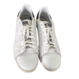 ADIDAS STAN SMITH SHOES - WHITE/ NAVY Men’s US 14